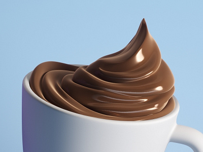 3d choco cup