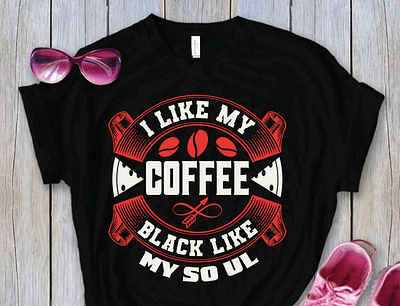 I like my coffee black like my so ul coffee drink food menu seafood wine