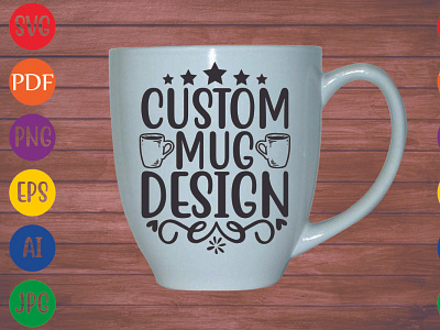 Custom mug design cafe coffee drink ect mug