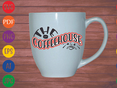 The coffeehouse cafe coffee menu mug shop