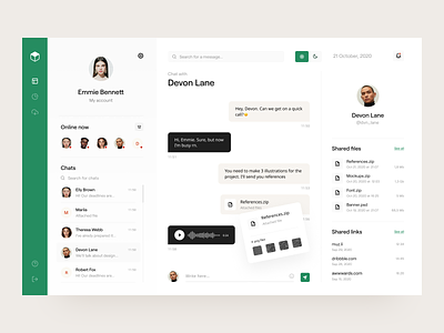 Communication App | UX/UI Design