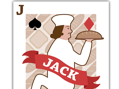 Jack bakery card cards jack logo padaria