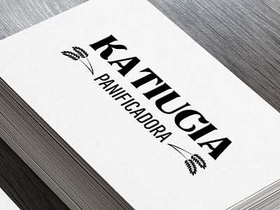 Katiucia bakery brasil brazil logo redesign