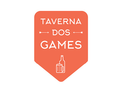 Redesign Taverna dos Games's logo beer channel hipster logo minimalist redesign taverna dos games youtube
