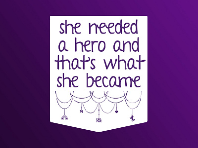 She needed a hero and that's what she became girl power grl pwr pocket