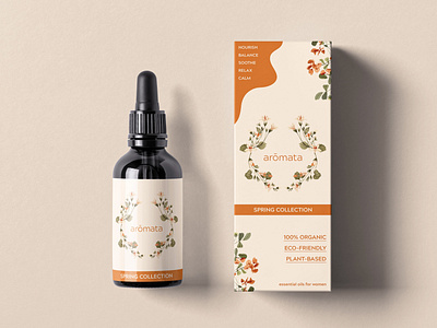 Essential Oils Product Packaging Design