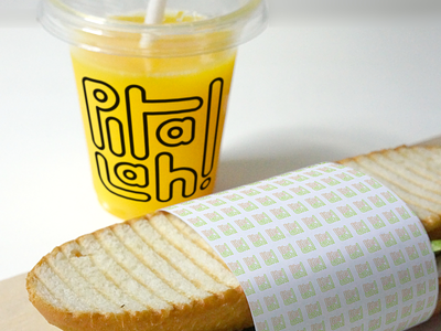 Logo Design for Pita Lah! Sandwich Bar