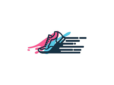 EntrenoAlDÌa Logo dinamic logo minimal run shoes sport