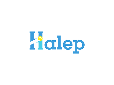Halep, the one 1halep balltennis halep logo simona simonahalep haleptheone tennis wta
