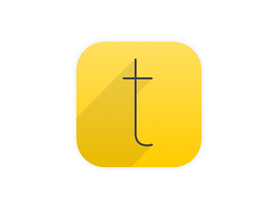 App Icon e.g. taes, timer, taxi, tole, treasury...