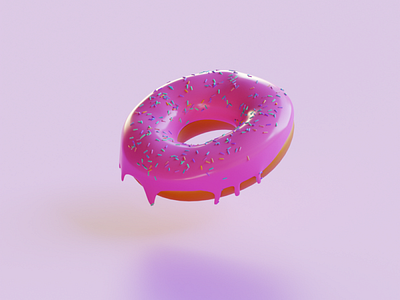 3D Yummy Donut 3d blender donut yummy