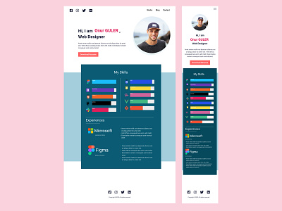 CV-RESUME-PORTFOLIO TEMPLATE