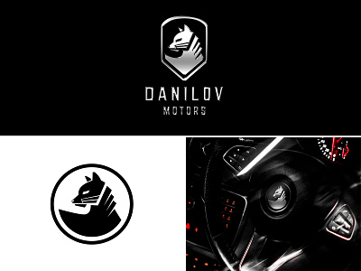 Logo "DANILOV MOTORS" adobe illustrator adobe photoshop branding design graphic design identity illustration logo vector