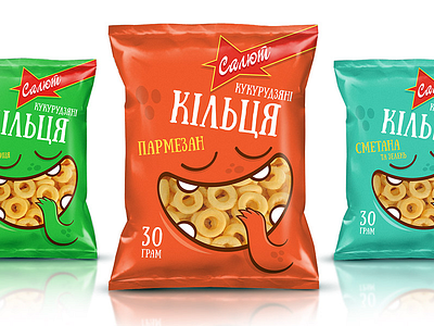 snacks package design