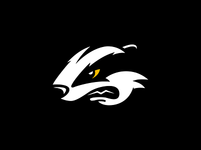 Angry Badger badger mascot