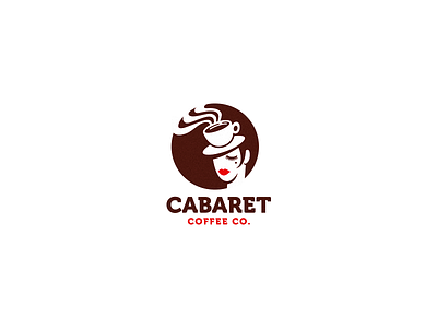 Cabaret Coffee cafe coffee girl logo movie