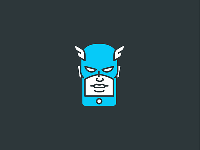 Supergaming game gaming hero logo mobile superhero
