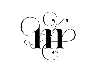 m custom font handmade letter lettering type typography