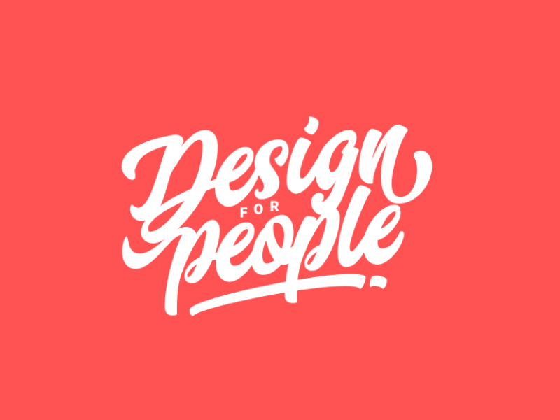 Design for people after effects animate animation calligraphy design design for people frame by frame lettering liquid people script typography