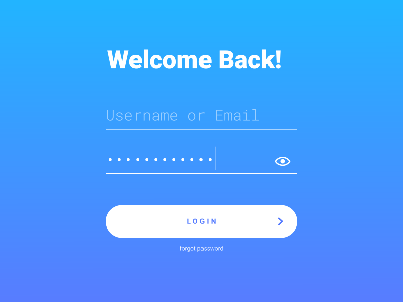 Show/Hide Password - CSS animation by Claudio Scotto on Dribbble