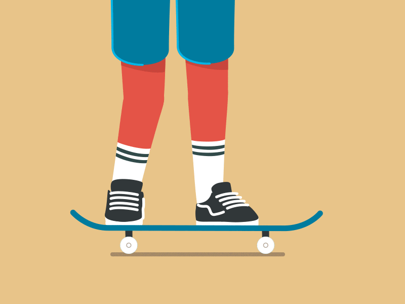 DO A KICKFLIP by FreddieH on Dribbble