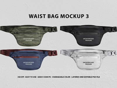 Waist Bag Mockup 3