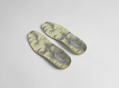 Insole Mockup branding footwear insole mockup shoes