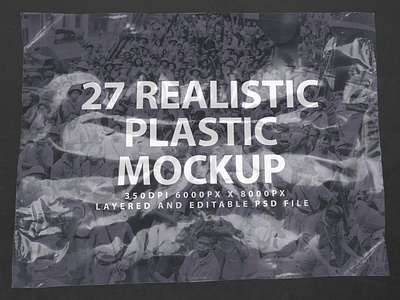 27 Realistic Plastic Mockup