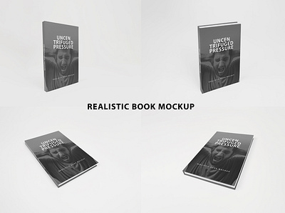 Realistic Book Mockup apparel artwork book book cover book mockup branding design graphic design magazine mockup template