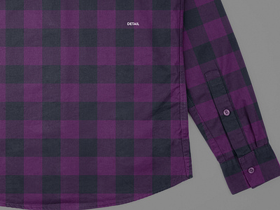 Realistic Button Shirt Mockup