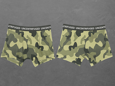 Realistic Men Underpants Mockup