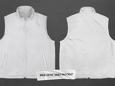 Realistic Vest Mockup