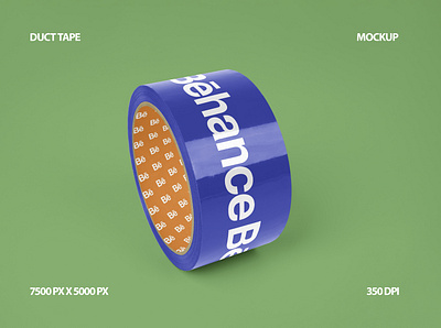 Realistic Duct Tape Mockup apparel artwork branding design graphic design mockup plastic template