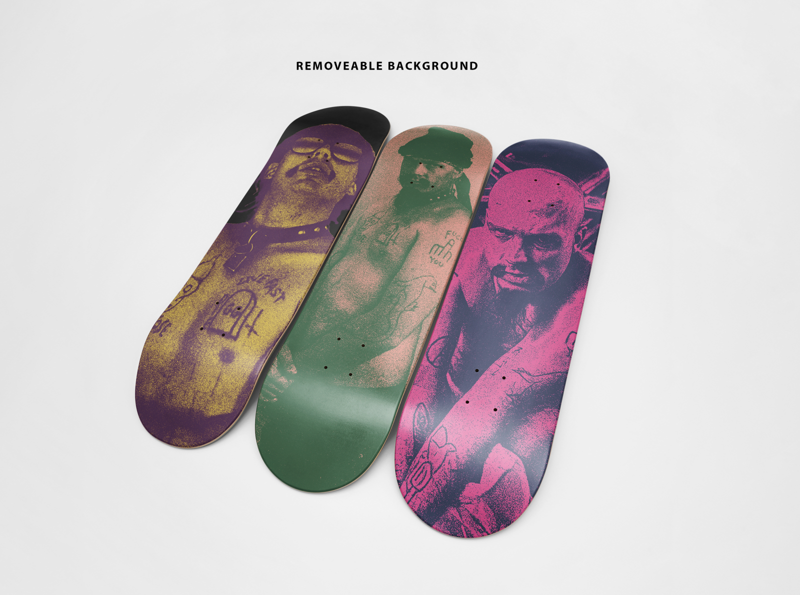 Realistic Skateboard Deck Mockup 8 By Uncentrifuged Pressure On Dribbble