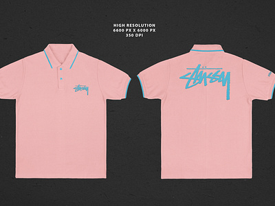 Realistic Polo Shirt Mockup 2