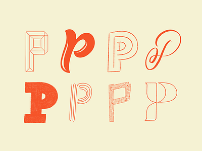 More P alphabet hand lettering lettering letters type typography