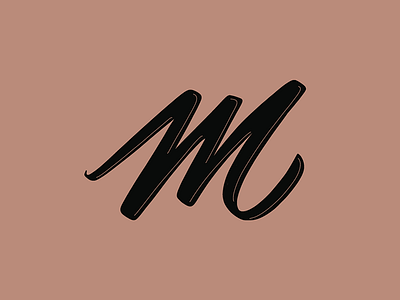 M 36 days of type alphabet hand lettering lettering letters m type typography