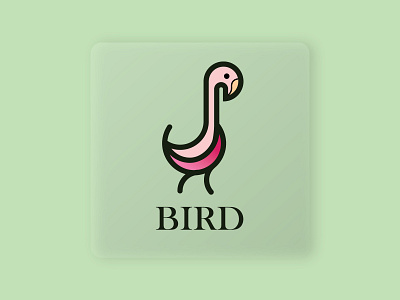 MINIMAL BIRD LOGO branding graphic design logo
