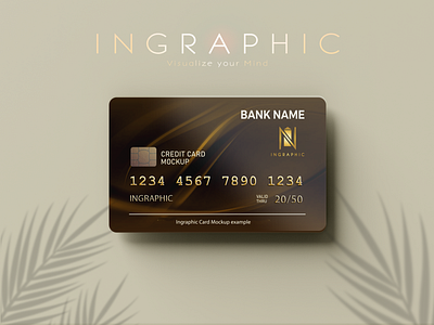 Credit Card Mockup 3d 3dlogo animation art australia branding brown creditcard design discount graphic design graphicdesigner illustration illustrator influencer logo mockup motion graphics nft sydney