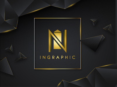 Logo Background 3d 3dlogos animation australia background black blackgold branding design gold graphic design illustration illustrator logo logos motion graphics nft perth ui vector