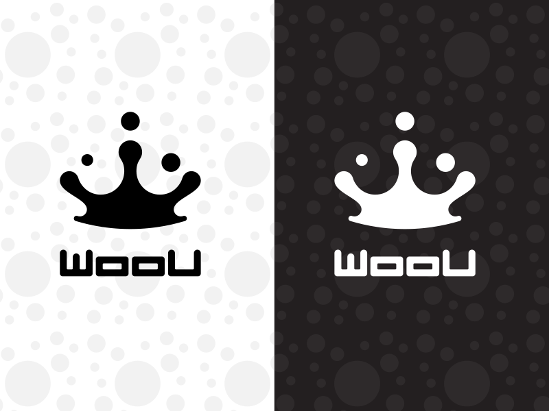 Woou ecommerce typography symbol fashion brand brand identity logo branding