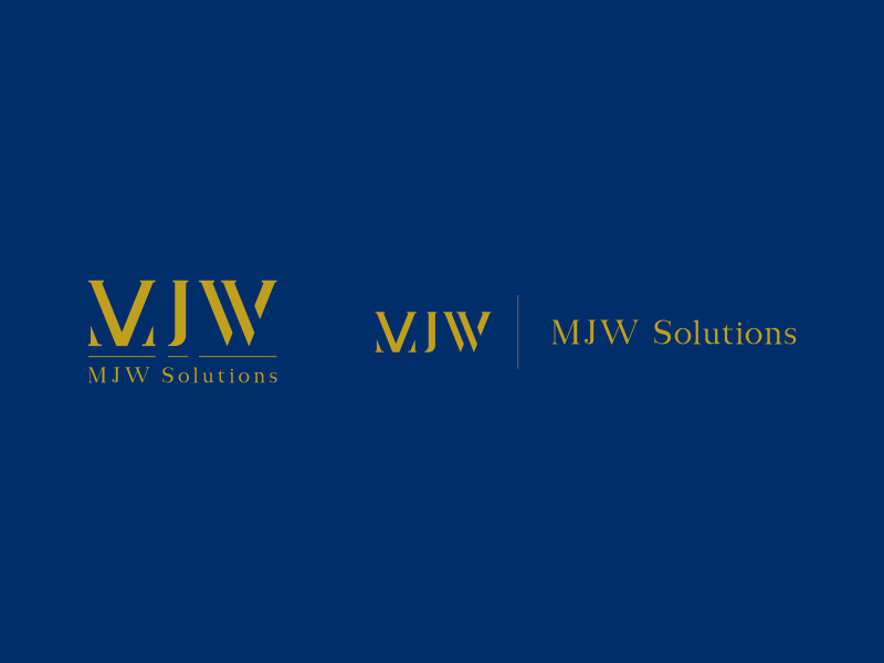 MJW Corporate Identity ci corporateidentity design mark symbol logo branding brand identity typography