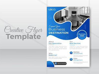 Modern Professional Business Flyer Design Template business flyer corporate design flyer graphic design marketing modern poster typography