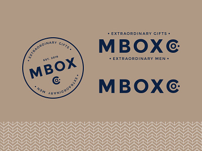 MBOX logos badge logo logos marks postage vintage wordmark
