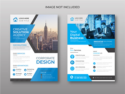 Corporate Business Flyer Template a4 add business corporate design flyer graphic template