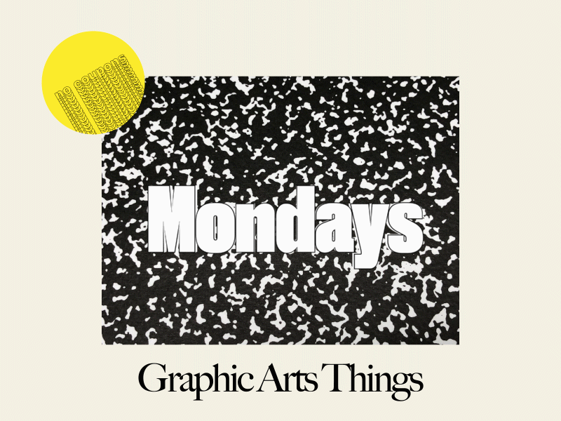 Mondays agency animation brutallist studio text typography