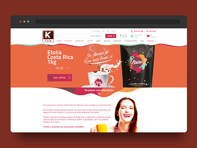 Kfea - website branding graphic design ui ux web design