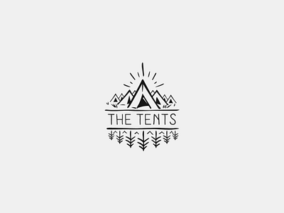 The tents - logo