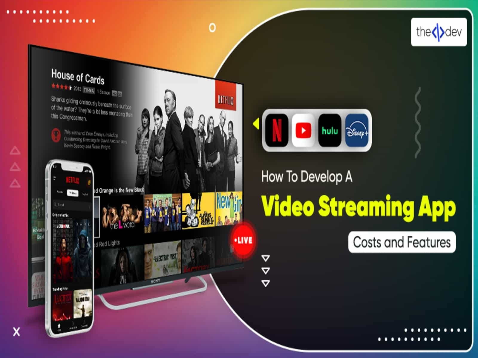 How To Develop A Video Streaming App Costs and Features by theqdev on