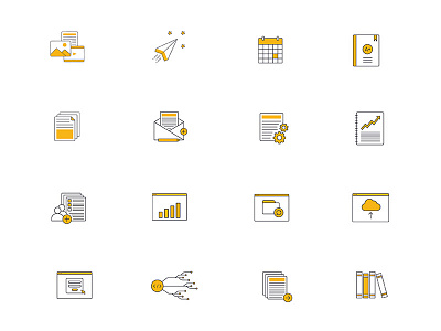 Icons Set icon design icons line icon outline icon vector